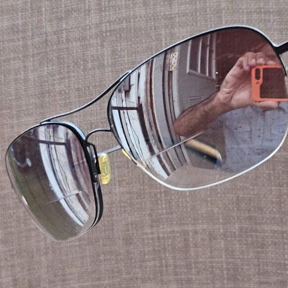 Hummer Men Eyeglasses/Sunglasses Frame Black Half Rim Glasses Overcast H336 - Picture 4 of 14